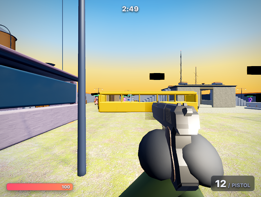 Animated soldier